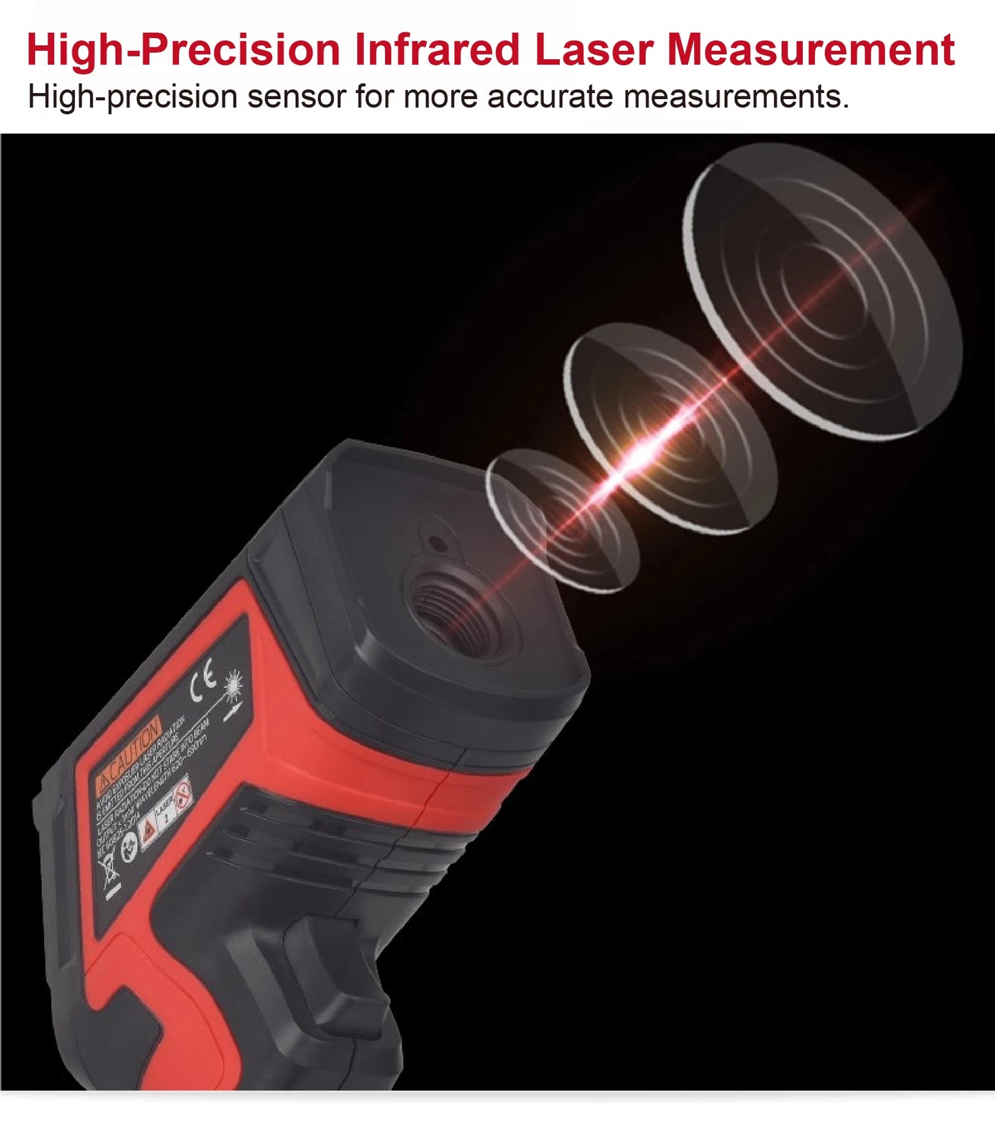 TA603 Industrial Infrared Thermometer Gun