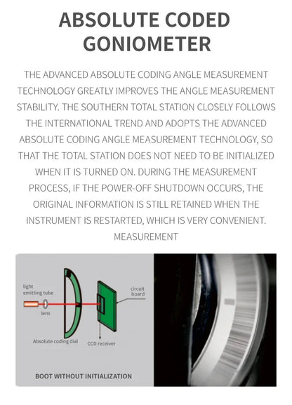 South NTS-332R10 Total Station – 1000m Reflectorless Survey Tool