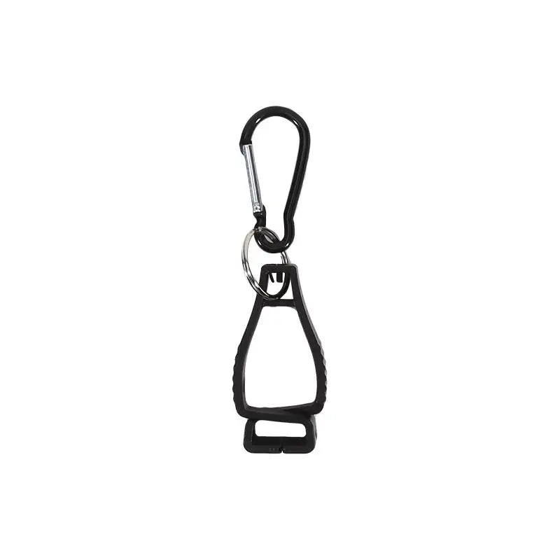 SteelGrip Glove Clips – Dual Carabiner Safety Holders