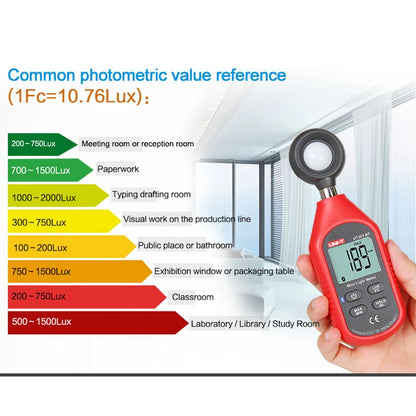 UNI-T UT383BT Digital Lux Meter – Professional Illuminance Tester