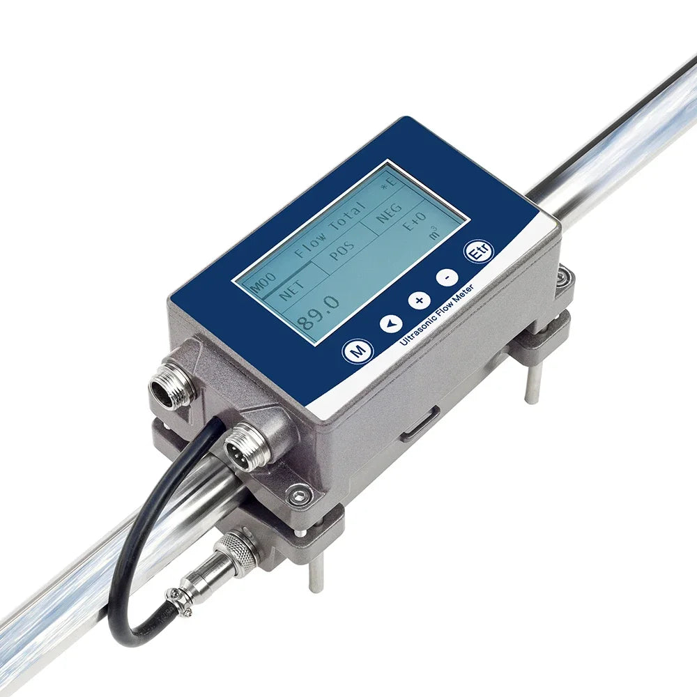 Integrated Clamp-On Ultrasonic Flow Meter – External Water Flow Monitoring System