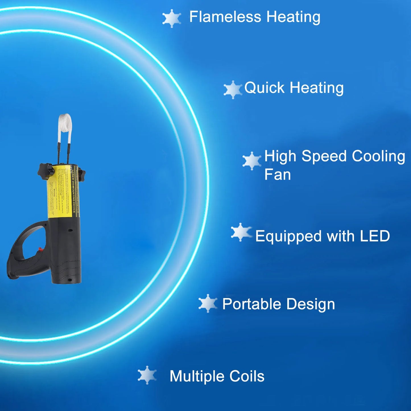 FH1500 Induction Heater Kit – Flameless Bolt & Metal Heating Tool