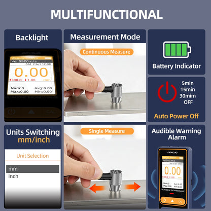 UTG-2 Ultrasonic Thickness Gauge – Industrial NDT Metal Thickness Tester