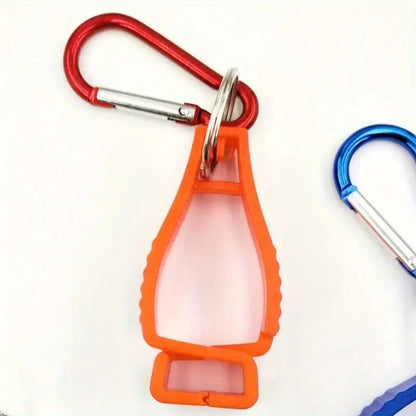 SteelGrip Glove Clips – Dual Carabiner Safety Holders