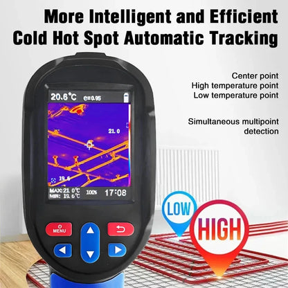 Industrial Thermal Imaging Camera 120×90 IR Resolution – 2.8" Display, -4°F to 1022°F