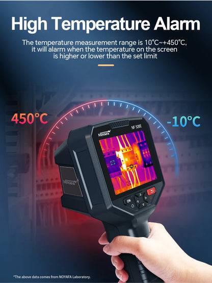Industrial Thermal Imaging Camera 256×192 – 25Hz Infrared Inspection Camera with 720P Visual Fusion
