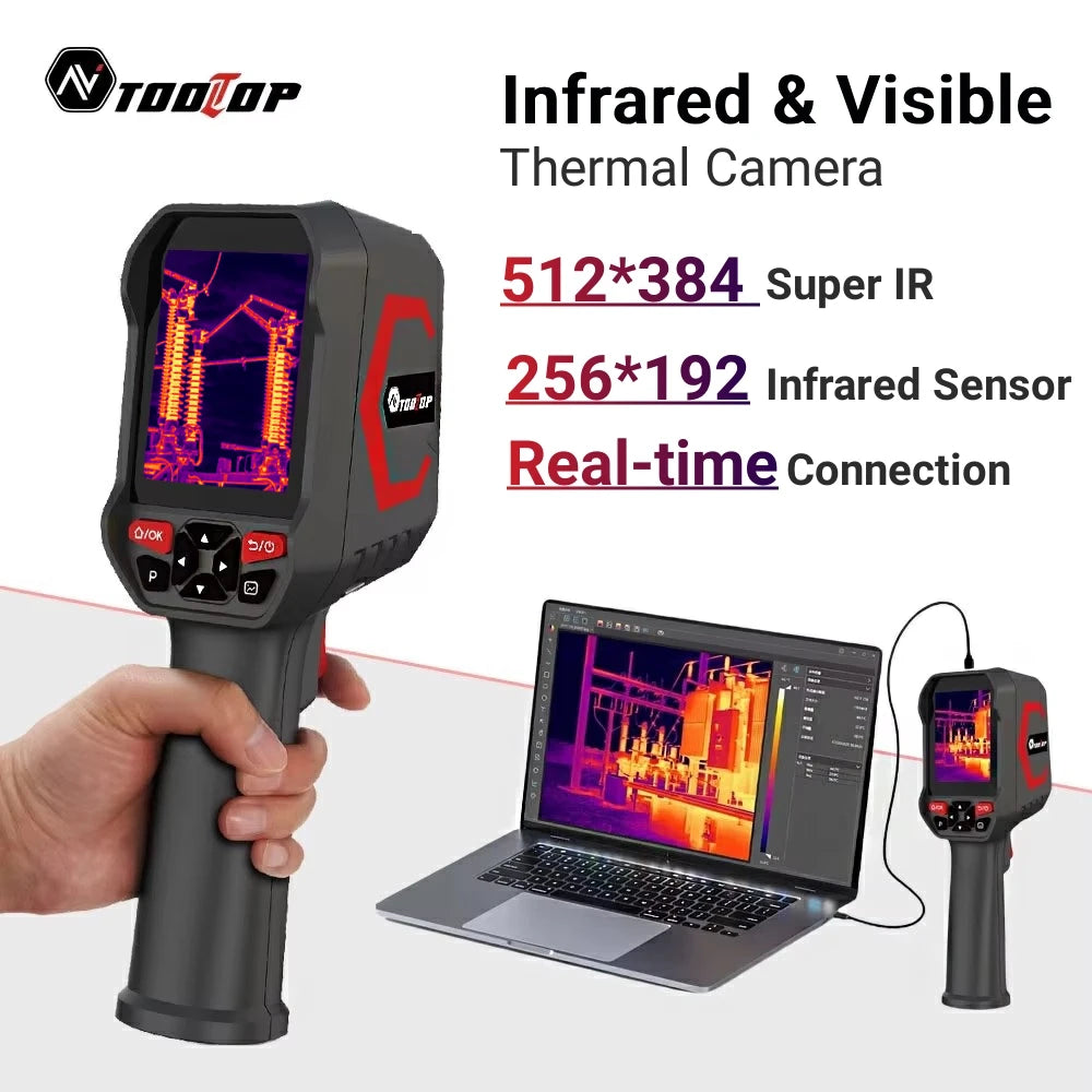 TOOLTOP ET693C Thermal Imaging Camera – 2-in-1 IR & Visible Inspection Imager