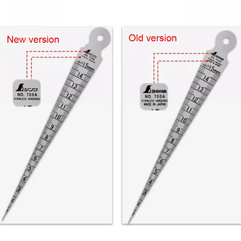 SHINWA Penguin Taper Gauge – Precision Gap & ID Measuring Tool