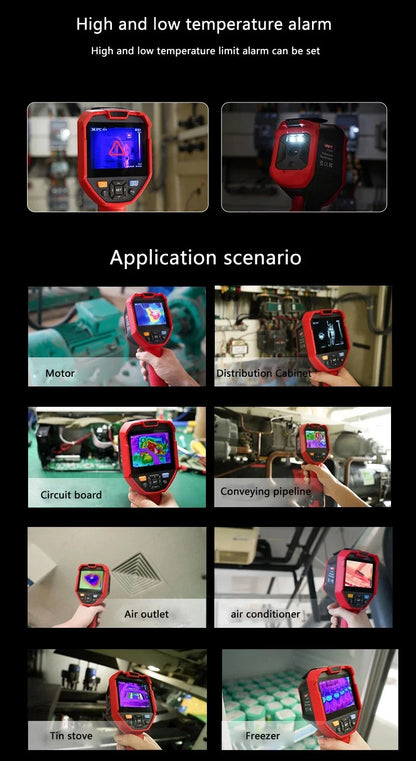 UNI-T UTi720E Professional Thermal Imaging Camera – 256×192 IR Resolution with Wi-Fi