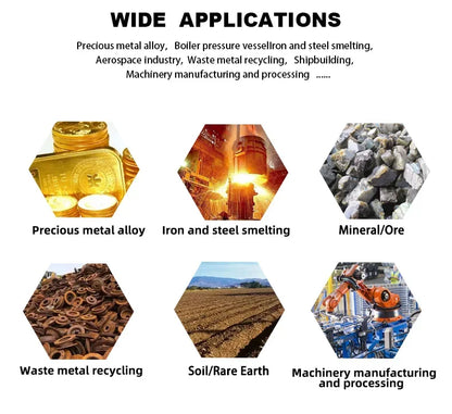 Industrial Handheld XRF Spectrometer – Alloy & Precious Metal Analyzer