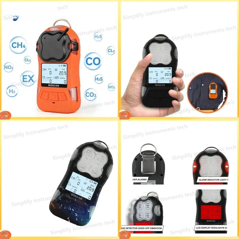 K40 4-in-1 Multifunctional Gas Detector for Mine Confined Space Monitoring IECEx Certified Ex Db Ib IIIC T4 Gb with