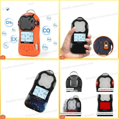 K40 4-in-1 Multifunctional Gas Detector for Mine Confined Space Monitoring IECEx Certified Ex Db Ib IIIC T4 Gb with