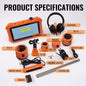 Professional Underground Pipe Water Leak Detector – Smart Ultrasonic Indoor & Outdoor Leak Detection System