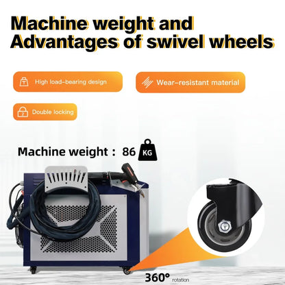 4-in-1 Fiber Laser Welding Machine 1500W – Welding, Cleaning, Cutting & Seam Cleaning System