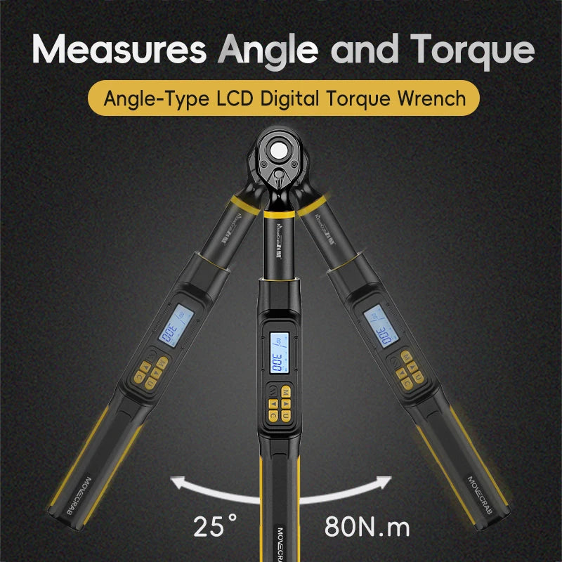 Digital Angle Torque Wrench 3/8" & 1/2" Drive