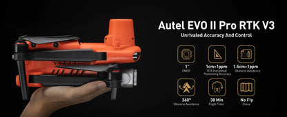 Autel EVO II Pro RTK V3 Survey Drone – 20MP Mapping & 6K Inspection System