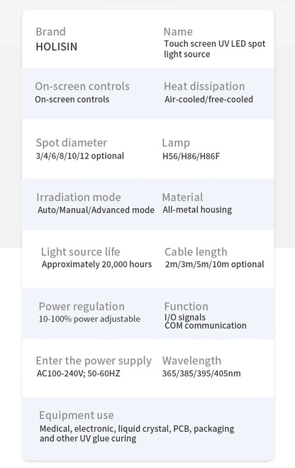 4-Channel UV LED Spot Curing System – Precision Industrial UV Curing Machine