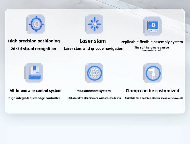 AI Vision AGV Mobile Robot – Autonomous Material Handling & Loading System
