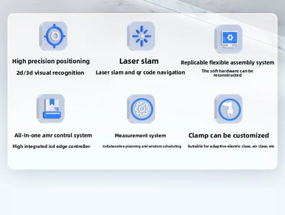 AI Vision AGV Mobile Robot – Autonomous Material Handling & Loading System