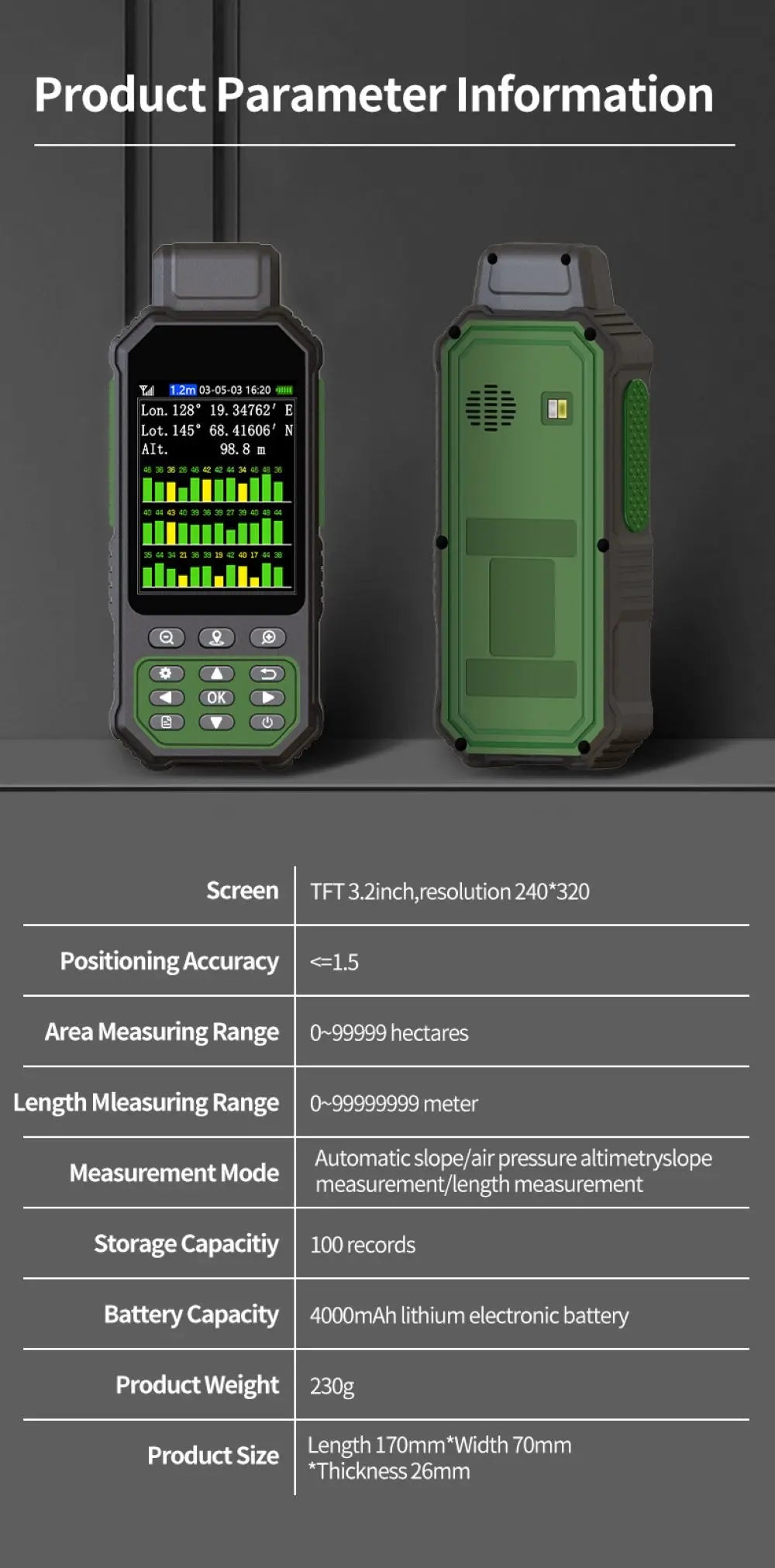 TerraMeasure GPS Pro – Precision Land Survey Meter