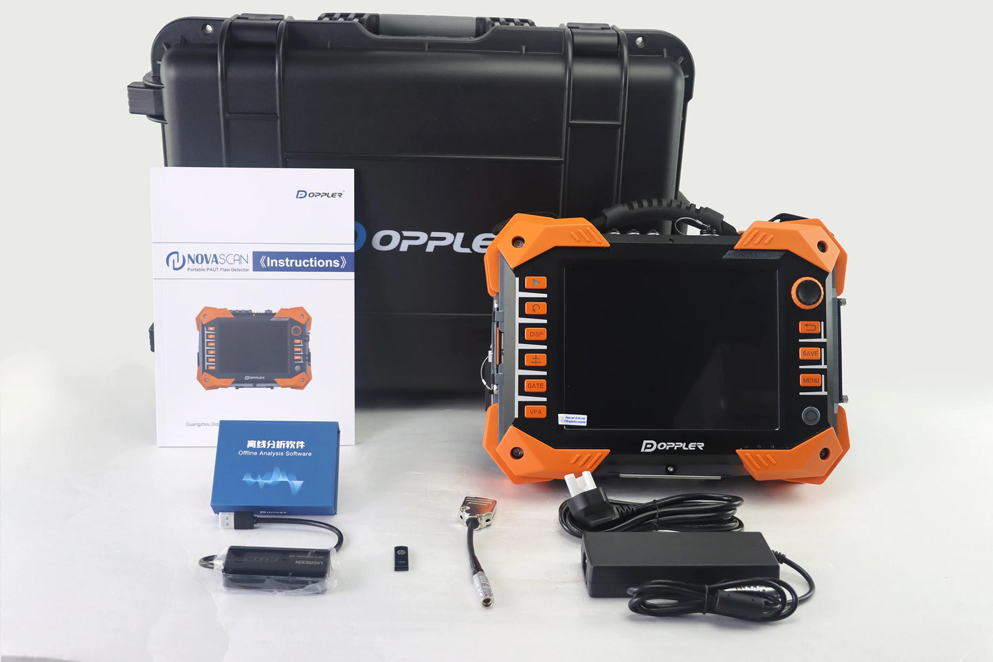 NovaScan Phased Array Ultrasonic Flaw Detector – Advanced PAUT Inspection System