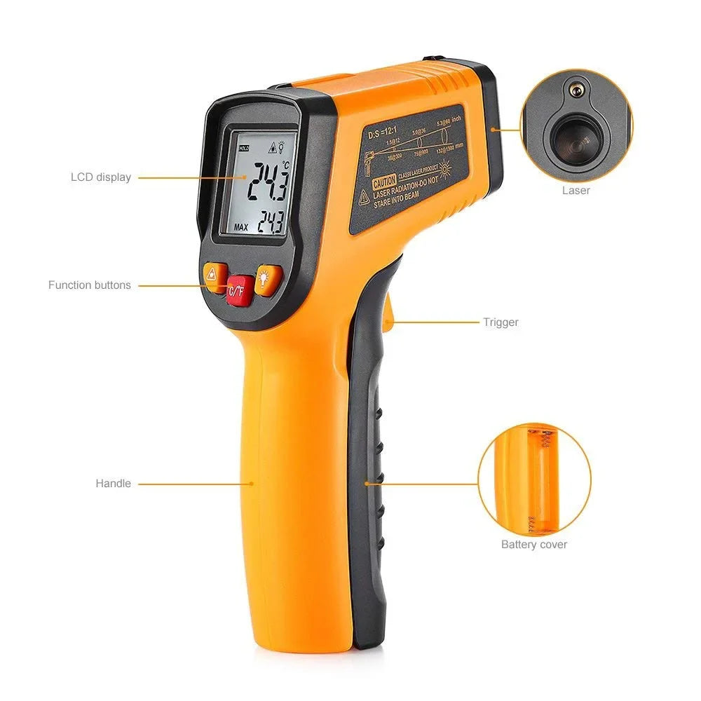 Infrared Laser Thermometer Gun GM320