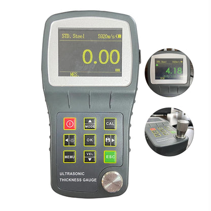 Portable Ultrasonic Thickness Gauge – Through-Coating Corrosion & Wall Thickness Tester
