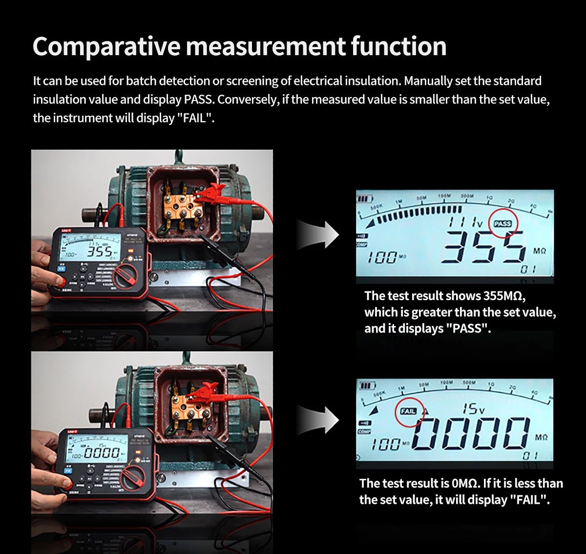 UNI-T UT501E Insulation Resistance Tester