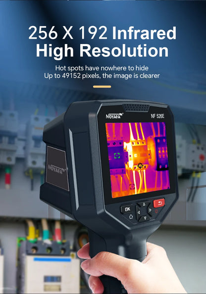 Industrial Thermal Imaging Camera 256×192 – 25Hz Infrared Inspection Camera with 720P Visual Fusion