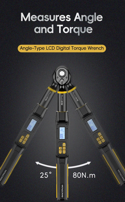 Digital Angle Torque Wrench 3/8" & 1/2" Drive