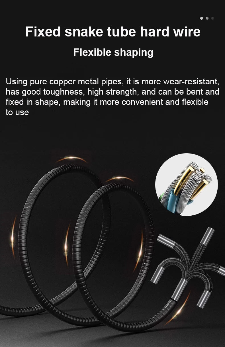 360° Articulating Industrial Borescope – HD Inspection Camera