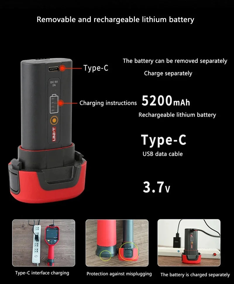 UNI-T UTi720E Professional Thermal Imaging Camera – 256×192 IR Resolution with Wi-Fi
