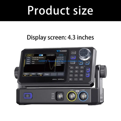 367D Dual-Channel Function Generator – 200MSa/s Arbitrary Waveform Signal Generator for Industrial Testing & Calibration