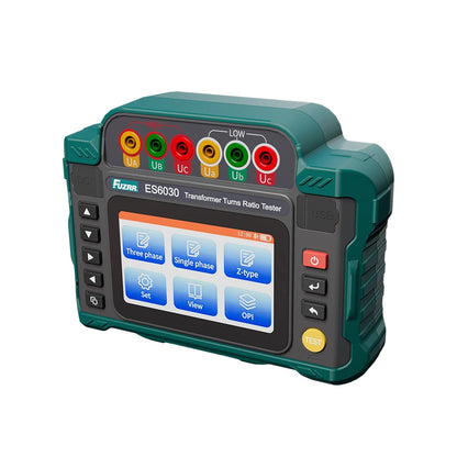 Professional Transformer Turns Ratio Tester – TTR Meter for Three-Phase Transformers, PT & CT Testing