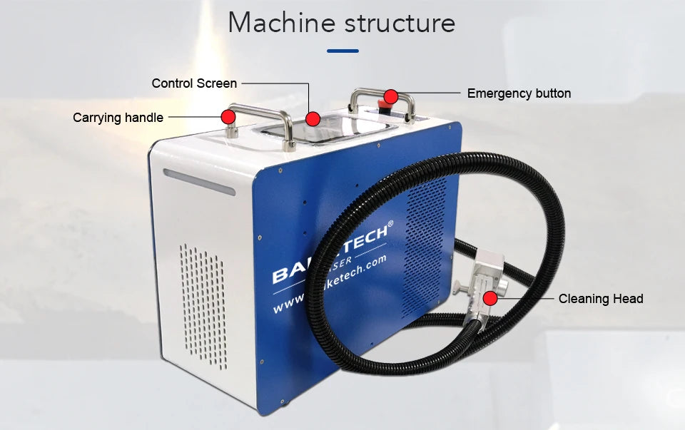 TH-FLC300T2 Industrial Laser Cleaner – 300W Precision Non-Contact Surface Cleaning System