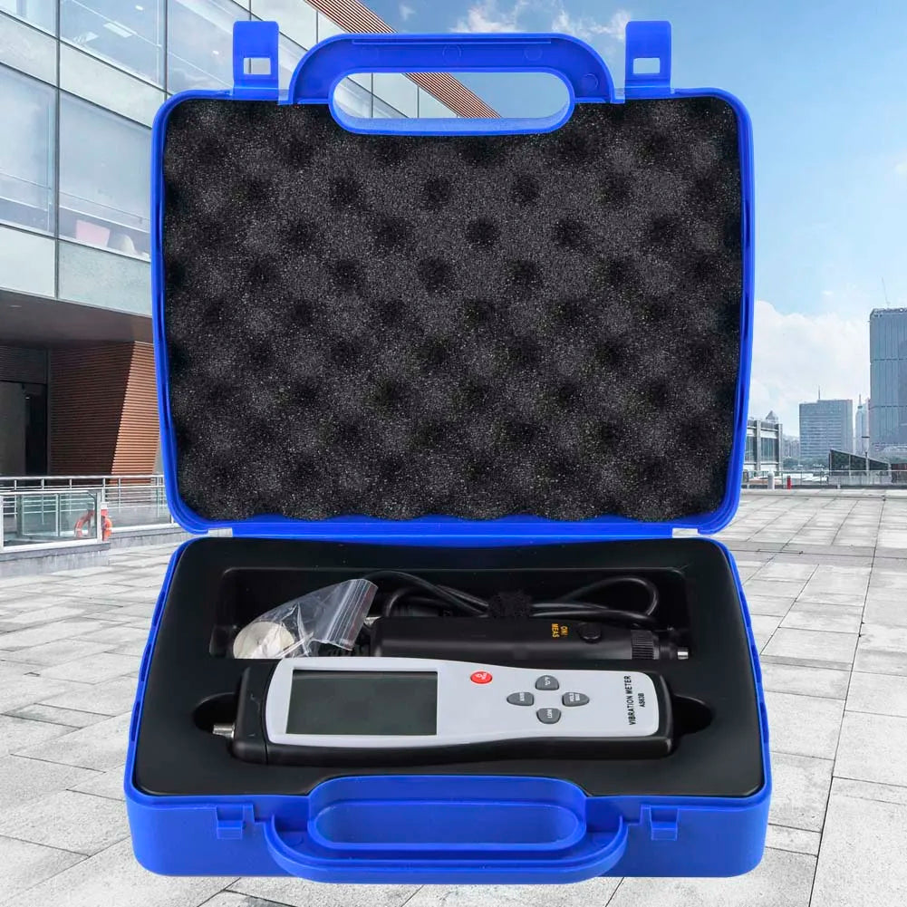 AS63B Industrial Vibration Analyzer – Digital Vibrometer for Predictive Maintenance & Machinery Diagnostics