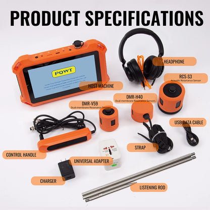 Professional Underground Pipe Water Leak Detector – Smart Ultrasonic Indoor & Outdoor Leak Detection System