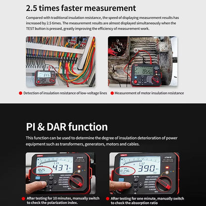 UNI-T UT501E Insulation Resistance Tester