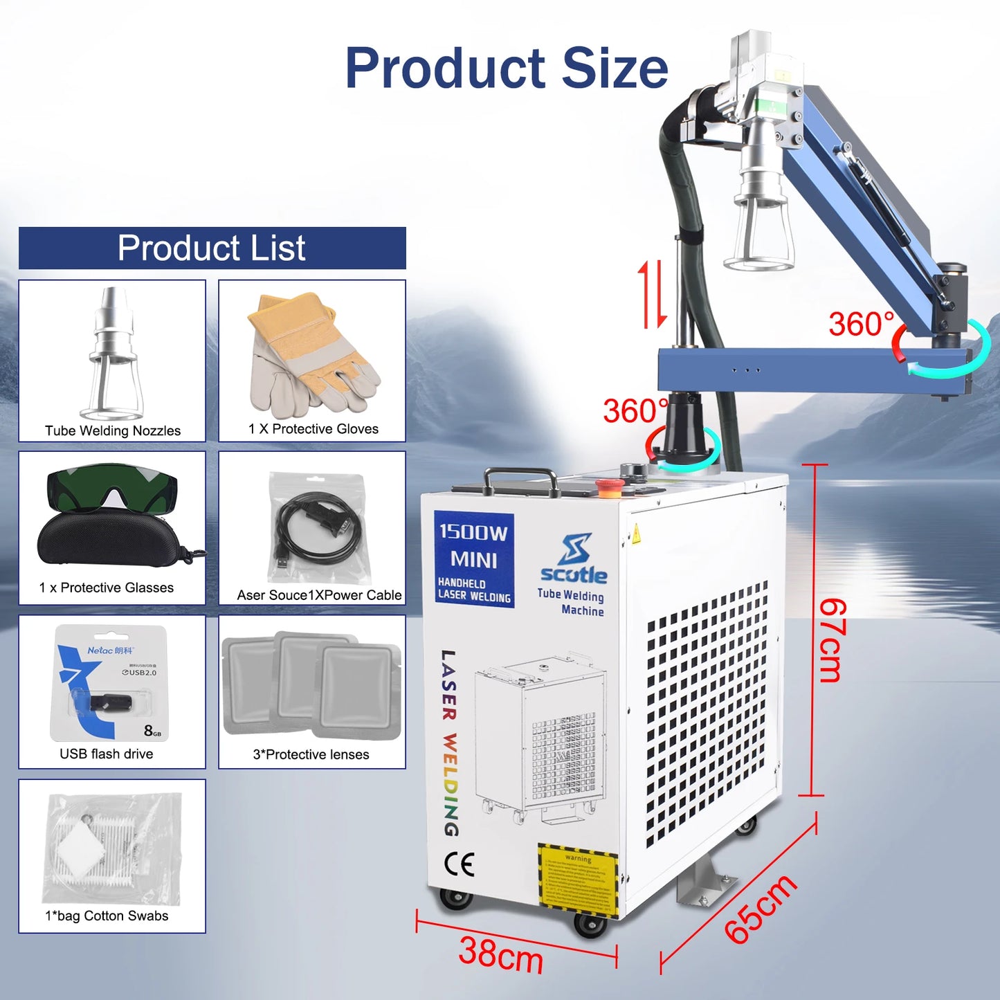 Automatic Pipe Welding Machine – Industrial Orbital Welder for Stainless Steel, Copper & Aluminum Pipes