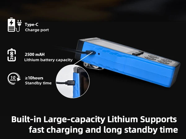 4-in-1 Portable Gas Detector – O₂, CO, H₂S & LEL Explosion-Proof Industrial Safety Monitor