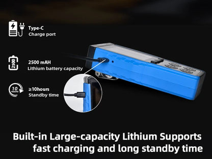 4-in-1 Portable Gas Detector – O₂, CO, H₂S & LEL Explosion-Proof Industrial Safety Monitor