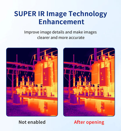 TOOLTOP ET693C Thermal Imaging Camera – 2-in-1 IR & Visible Inspection Imager
