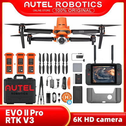 Autel EVO II Pro RTK V3 Survey Drone – 20MP Mapping & 6K Inspection System