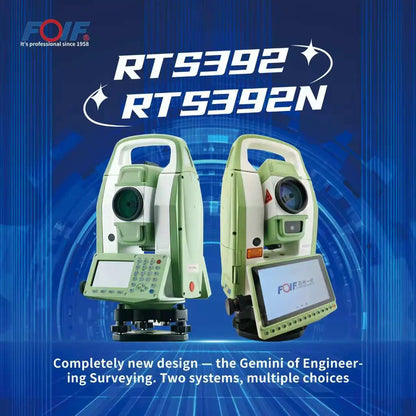 RTS392N Android Total Station – Professional Surveying System with Bluetooth & Touchscreen Display