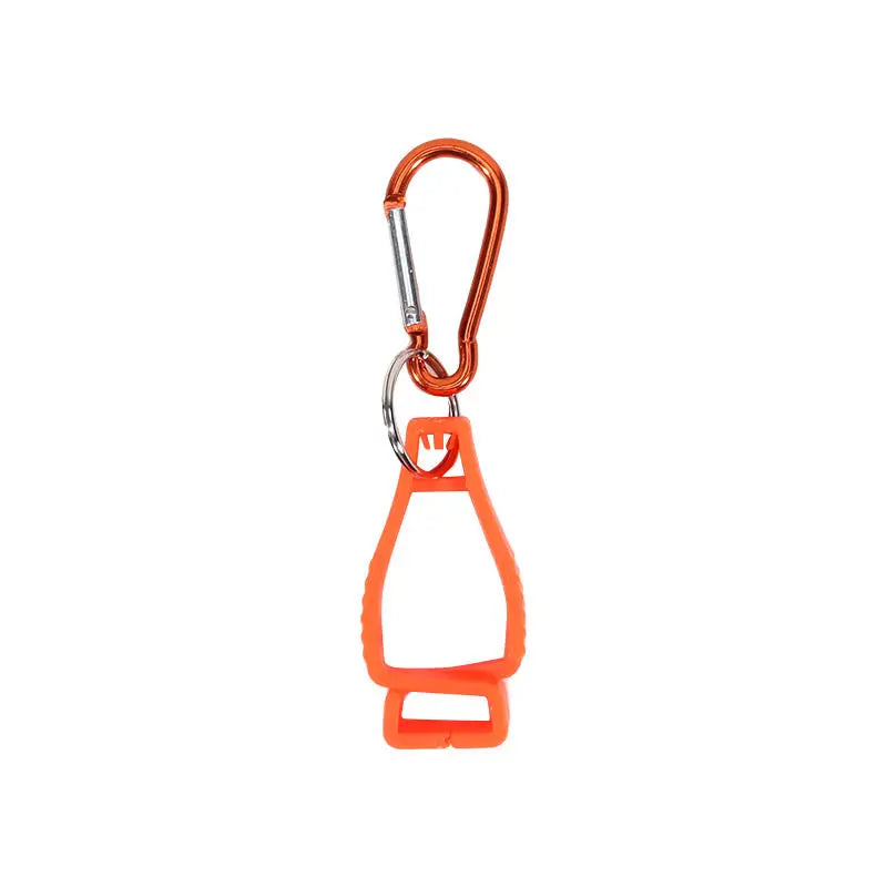 SteelGrip Glove Clips – Dual Carabiner Safety Holders