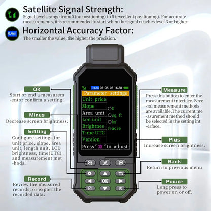 TerraMeasure GPS Pro – Precision Land Survey Meter